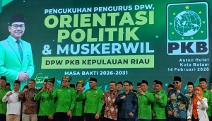 Pengurus DPW PKB Kepri 2026–2031 Dikukuhkan, Targetkan Lonjakan Kursi di Pemilu 2029